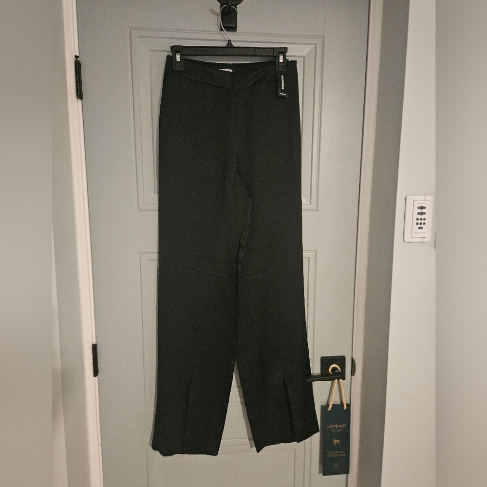 Express Black Wide Leg Women's Pants